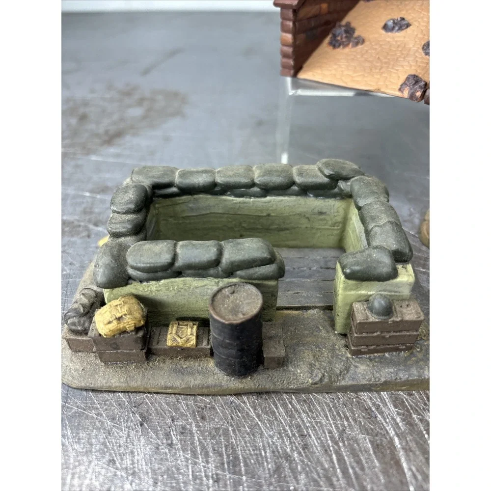 1:32 21st Century Toys Ultimate Soldier Diorama‎ Ruined Building Bunker Bridge